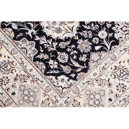 Tappeto Nain 6La Persia bianco grigio 156x235