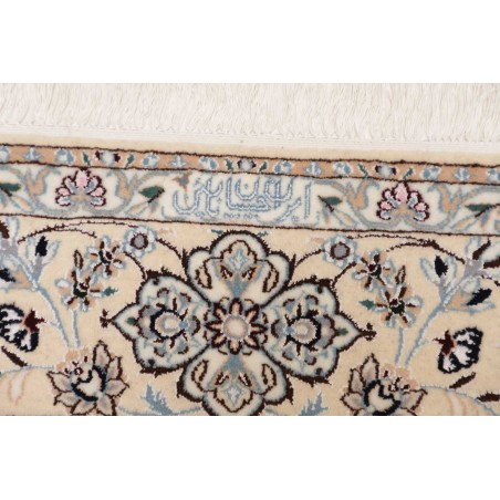 Tappeto Nain 6La Persia bianco grigio 156x235