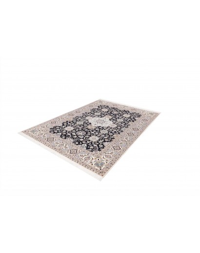 Tappeto Nain 6La Persia bianco grigio 180x246