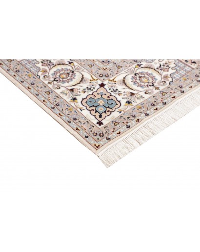 Tappeto Nain 6La Persia bianco grigio 180x246