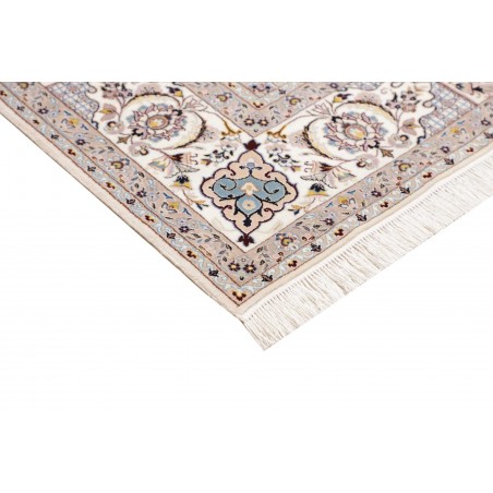 Tappeto Nain 6La Persia bianco grigio 180x246