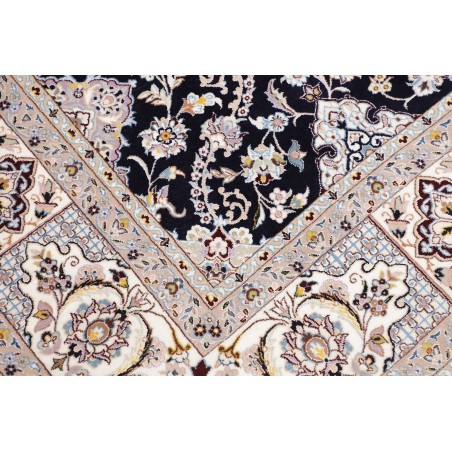 Tappeto Nain 6La Persia bianco grigio 180x246