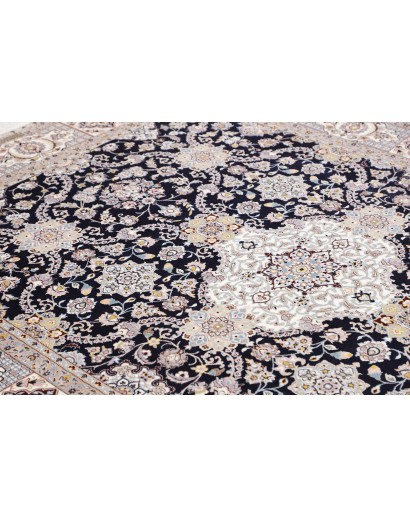 Tappeto Nain 6La Persia bianco grigio 180x246