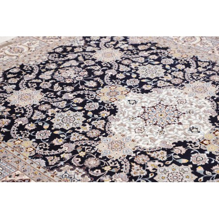 Tappeto Nain 6La Persia bianco grigio 180x246