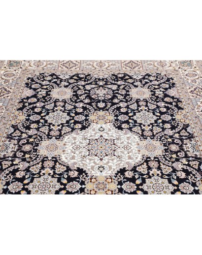 Tappeto Nain 6La Persia bianco grigio 180x246