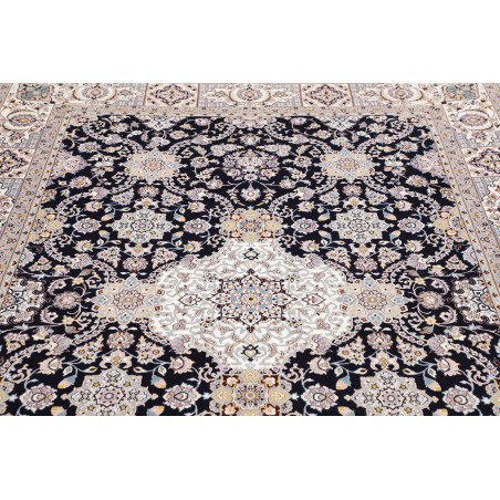 Tappeto Nain 6La Persia bianco grigio 180x246