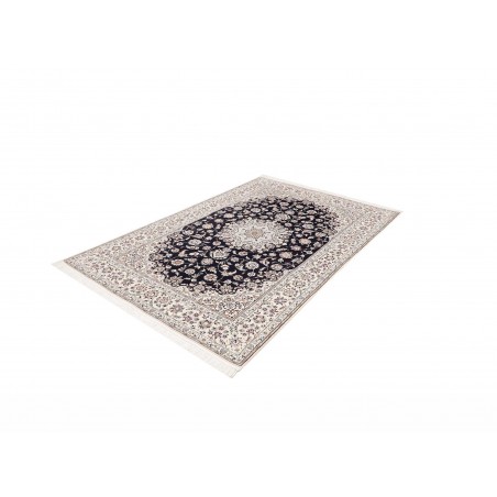 Tappeto Nain 6La Persia bianco grigio 148x223