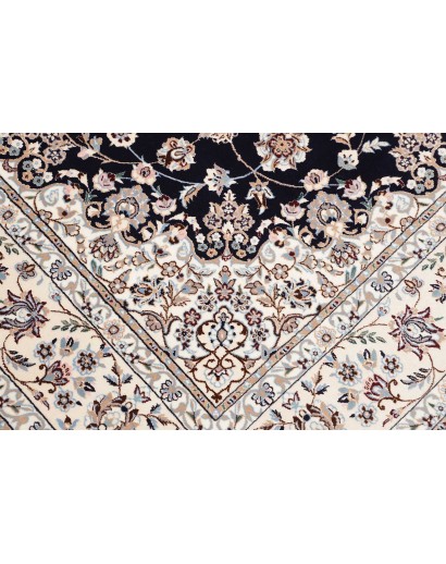 Tappeto Nain 6La Persia bianco grigio 148x223