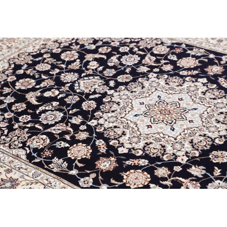 Tappeto Nain 6La Persia bianco grigio 148x223