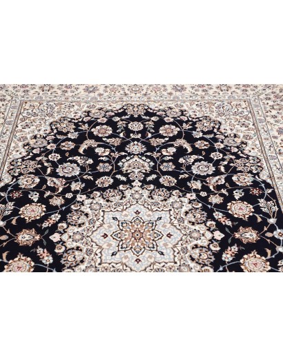 Tappeto Nain 6La Persia bianco grigio 148x223