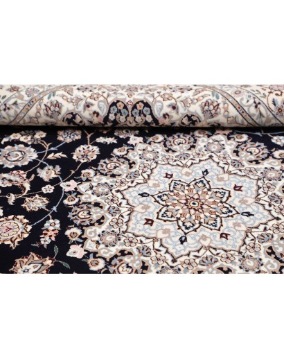 Tappeto Nain 6La Persia bianco grigio 148x223