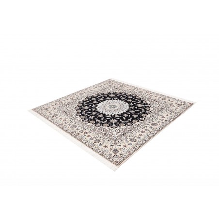 Tappeto Nain 6La Persia bianco blu 172x170