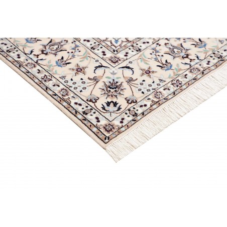 Tappeto Nain 6La Persia bianco blu 172x170