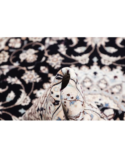Tappeto Nain 6La Persia bianco blu 172x170