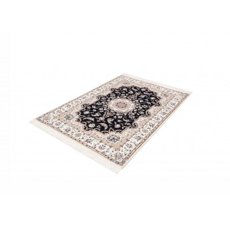Tappeto Nain 6La Persia bianco grigio 126x175