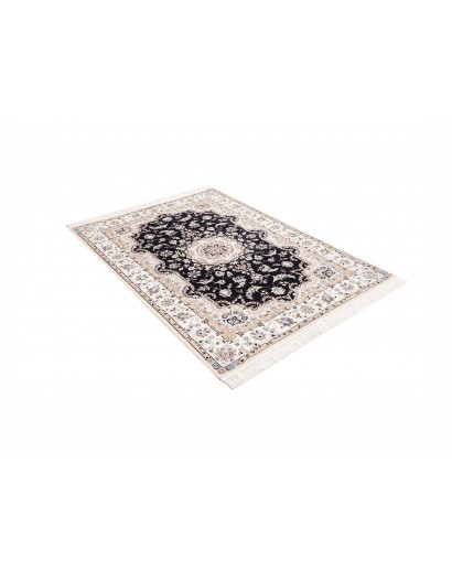 Tappeto Nain 6La Persia bianco grigio 126x175