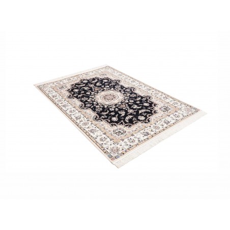Tappeto Nain 6La Persia bianco grigio 126x175