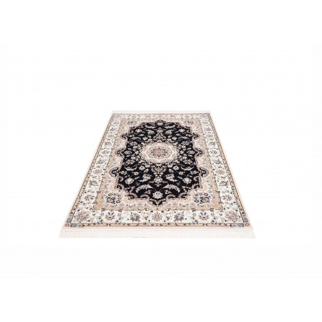 Tappeto Nain 6La Persia bianco grigio 126x175