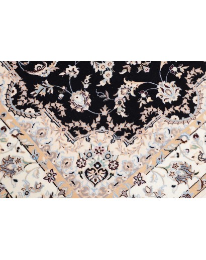 Tappeto Nain 6La Persia bianco grigio 126x175