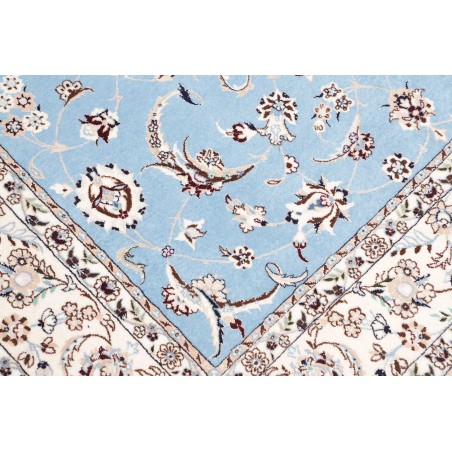 Tappeto Nain 6La Persia beige blu 160x244