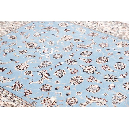 Tappeto Nain 6La Persia beige blu 160x244