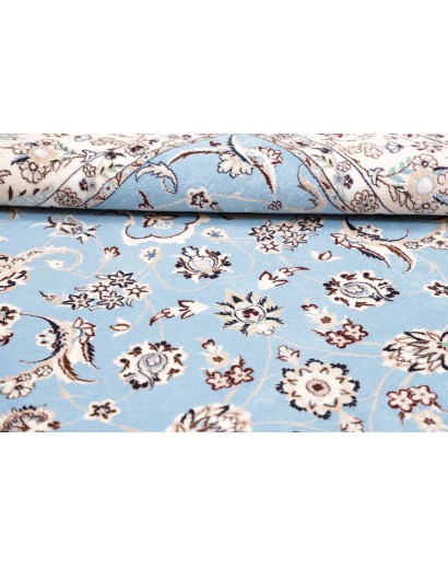Tappeto Nain 6La Persia beige blu 160x244