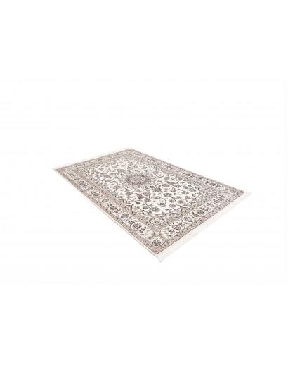 Tappeto Nain 6La Persia bianco grigio 156x234
