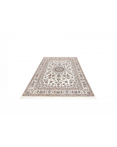 Tappeto Nain 6La Persia bianco grigio 156x234