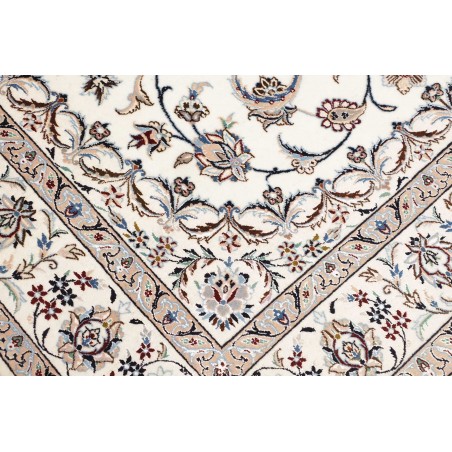 Tappeto Nain 6La Persia bianco grigio 156x234
