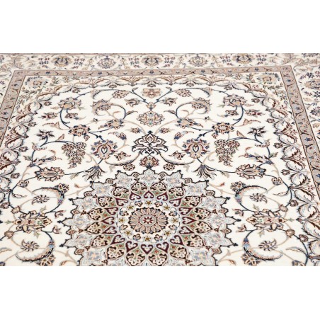 Tappeto Nain 6La Persia bianco grigio 156x234