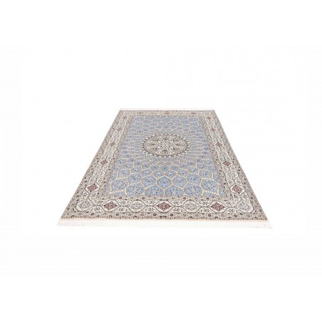 Tappeto Nain 6La Persia bianco grigio 157x240