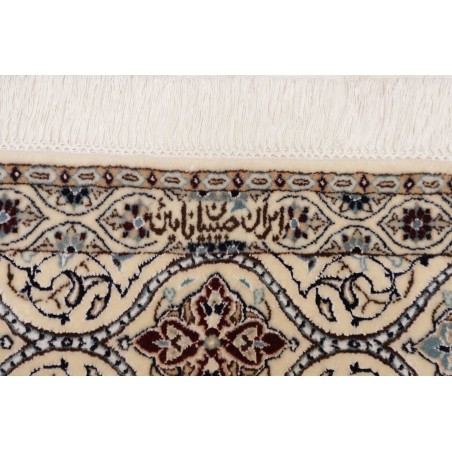 Tappeto Nain 6La Persia bianco grigio 157x240