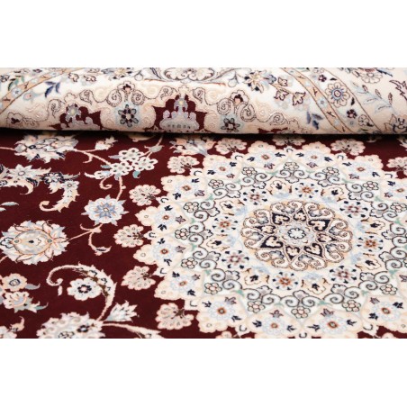 Tappeto Nain 6La Persia bianco marrone 160x240