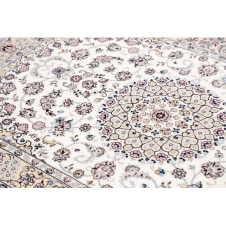 Tappeto Nain 6La Persia bianco 124x187