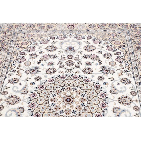 Tappeto Nain 6La Persia bianco 124x187