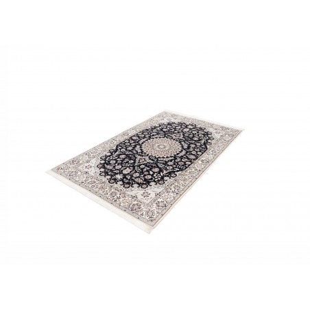 Tappeto Nain 6La Persia bianco blu 132x207
