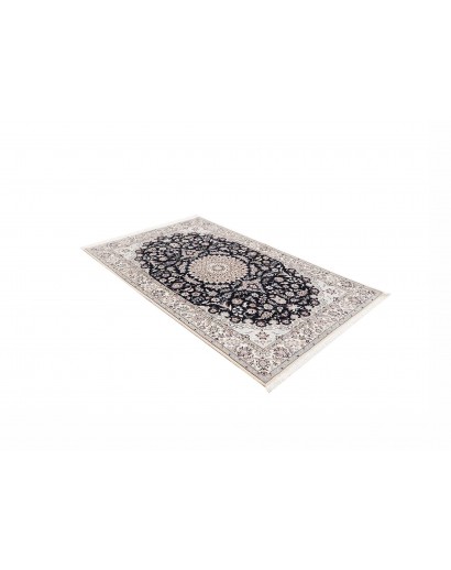 Tappeto Nain 6La Persia bianco blu 132x207