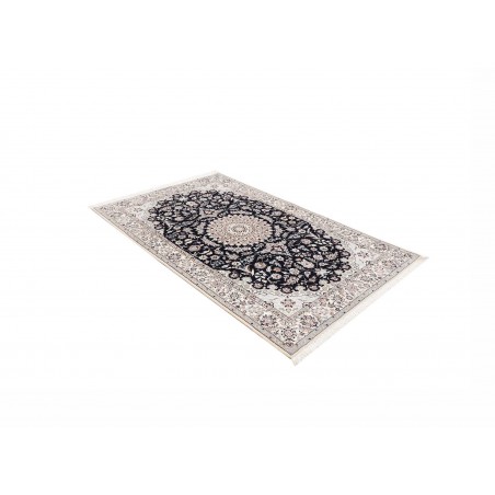 Tappeto Nain 6La Persia bianco blu 132x207