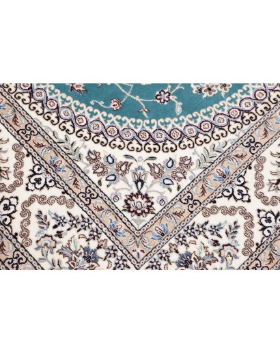 Tappeto Nain 6La Persia grigio blu 128x200