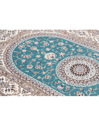 Tappeto Nain 6La Persia grigio blu 128x200