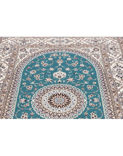 Tappeto Nain 6La Persia grigio blu 128x200