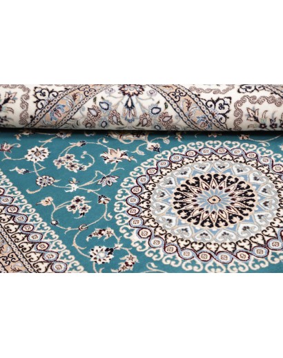 Tappeto Nain 6La Persia grigio blu 128x200
