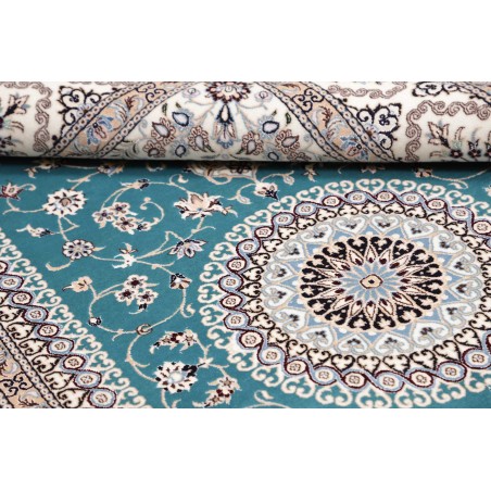 Tappeto Nain 6La Persia grigio blu 128x200