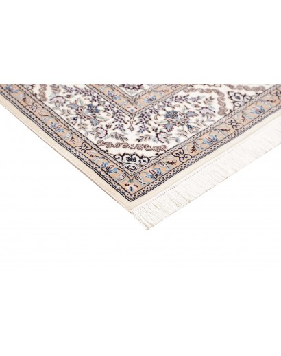 Tappeto Nain 6La Persia bianco grigio 127x200
