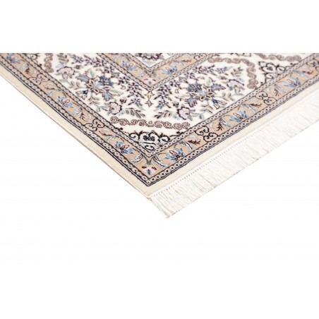 Tappeto Nain 6La Persia bianco grigio 127x200