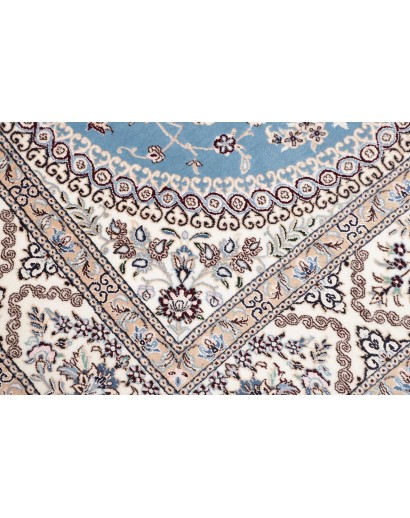 Tappeto Nain 6La Persia bianco grigio 127x200