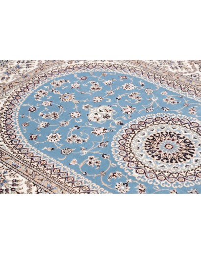 Tappeto Nain 6La Persia bianco grigio 127x200
