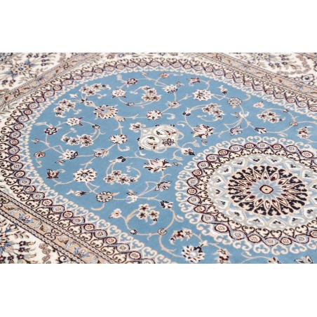 Tappeto Nain 6La Persia bianco grigio 127x200