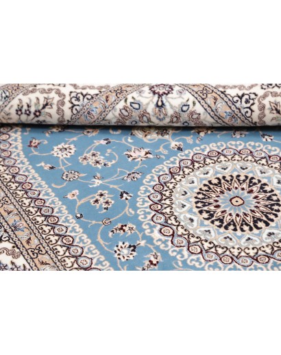Tappeto Nain 6La Persia bianco grigio 127x200