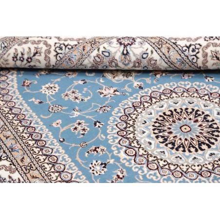 Tappeto Nain 6La Persia bianco grigio 127x200